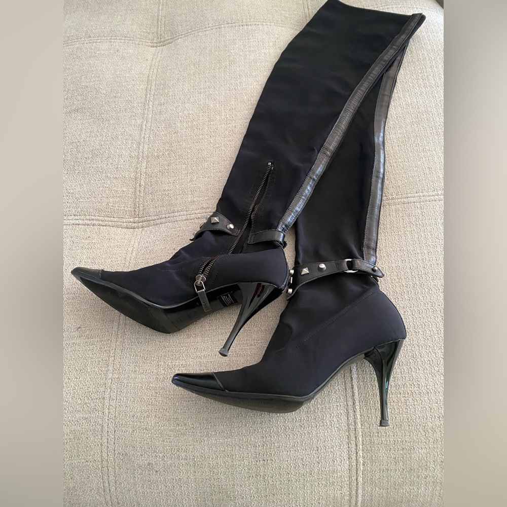 🔥 Authentic Versus Over-the-Knee Stiletto Boots – Size 6 🔥